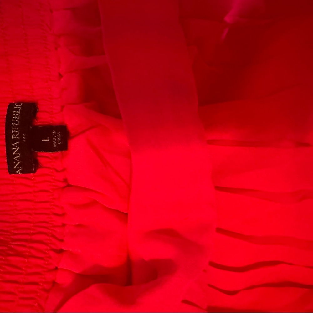 Hot Pink Banana Republic Pleated Skirt